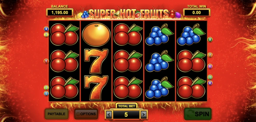 Super Hot Fruits Slot