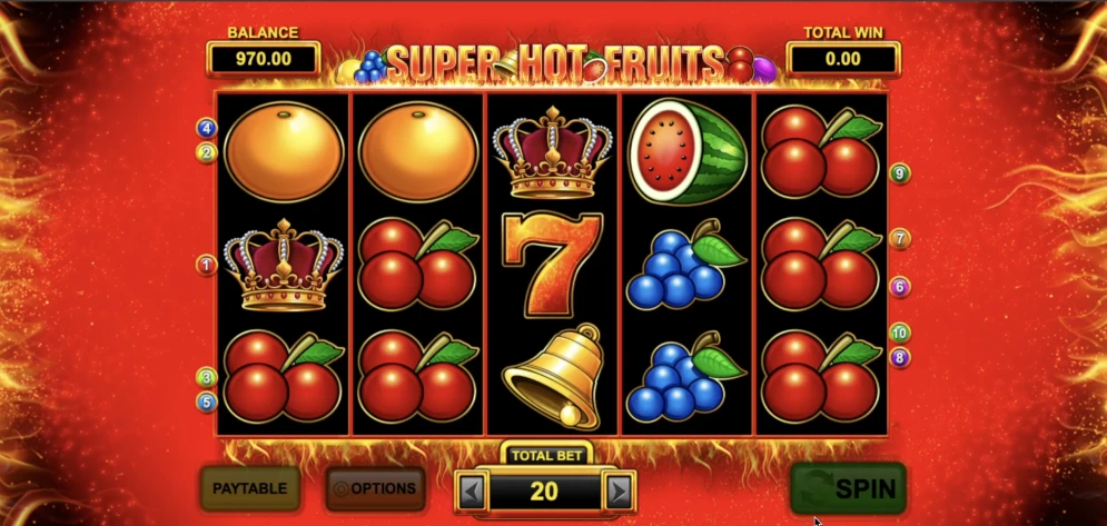 Super Hot Fruits Slot