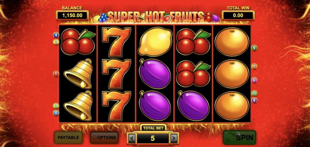 Super Hot Fruits Slot
